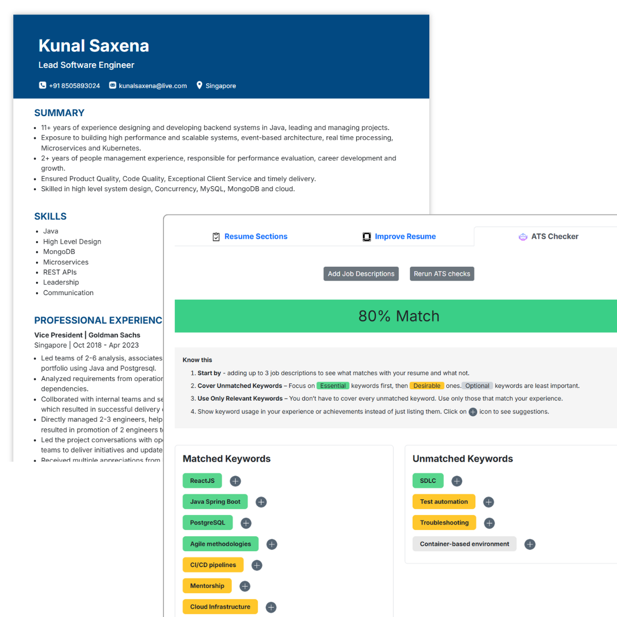 Free Job Description Keyword Finder | 1MillionResume
