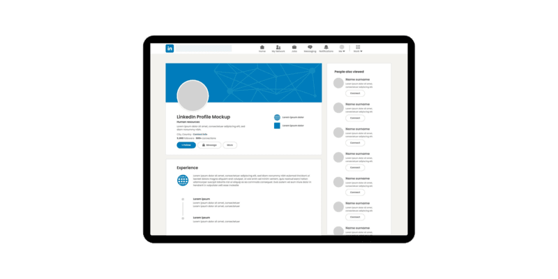 free linkedin headline generator tool showing linkedin profile that needs update